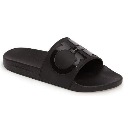 salvatore ferragamo slides men